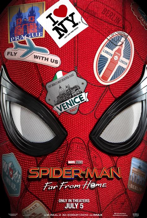 Spider Man Far From Home 2019 Poster 9 Trailer Addict