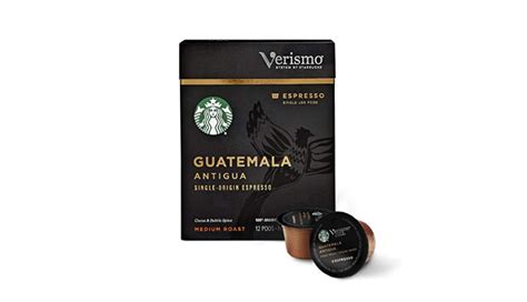 72 Count: Starbucks Verismo Single-Origin Espresso Pods (Medium Roast ...