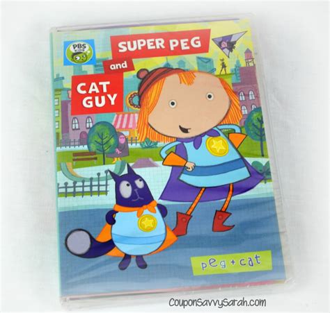 Coupon Savvy Sarah Pbs Kids Peg Cat Super Peg And Cat Guy Dvd Now