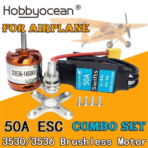 Hobbyocean RC D3530 3530 3536 브러시리스 아웃 러너 모터 1100KV 1400KV 1700KV