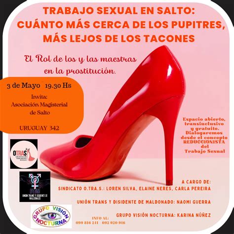 Anuncian taller sobre Trabajo Sexual y Educación en Salto Desafiando