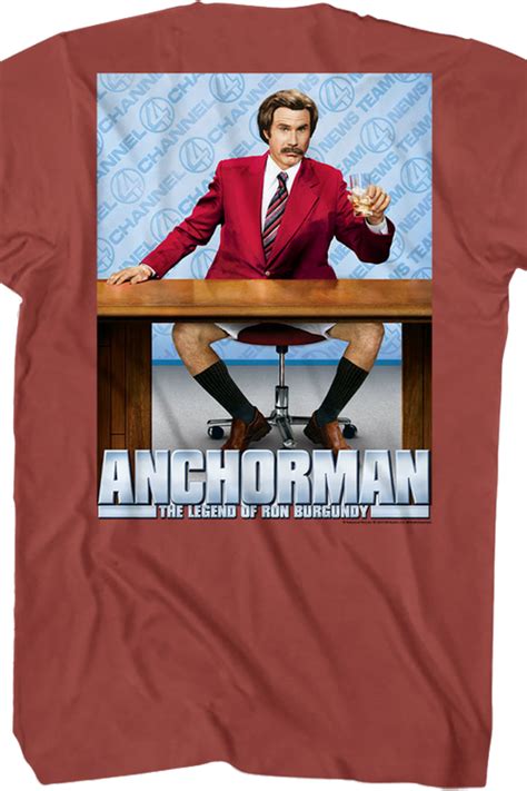 Front And Back You Stay Classy San Diego Anchorman T Shirt