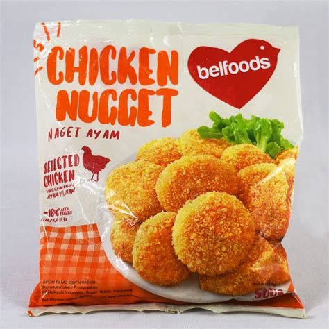 Jual Belfoods Chicken Nugget 500 Gr Shopee Indonesia