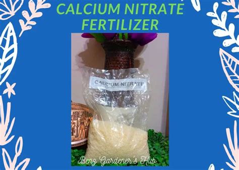 Calcium Nitrate Fertilizer 1kg Lazada Ph