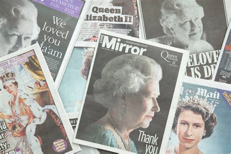 LONDRES Reino Unido Septiembre De 2022 Las Portadas De Los Peri