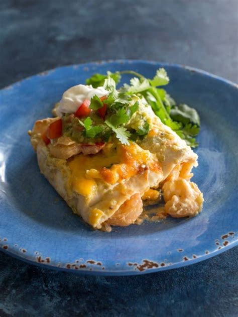 Low Carb Shrimp Enchiladas The Girl Who Ate Everything