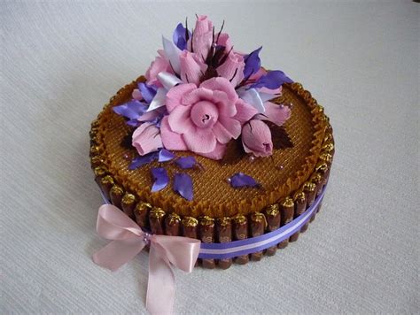 Конфетный тортик "с сюрпризом". МК. Обсуждение на LiveInternet ...