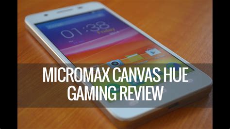 Micromax Canvas Hue Gaming Review Youtube