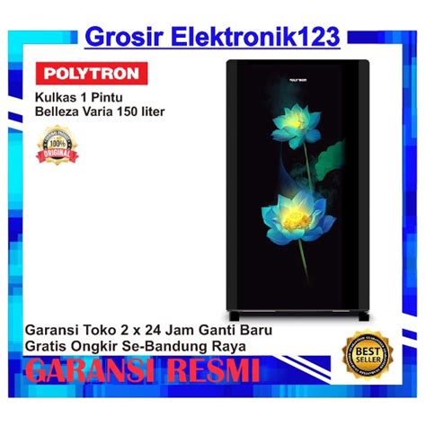 Jual KULKAS POLYTRON Kulkas 1 Pintu Belleza Varia 150 Liter PRA 15OLX