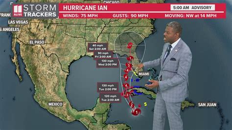 Where Will Hurricane Ian Hit The Latest Track Youtube