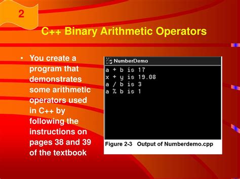 PPT - Using C++ Arithmetic Operators and Control Structures PowerPoint ...