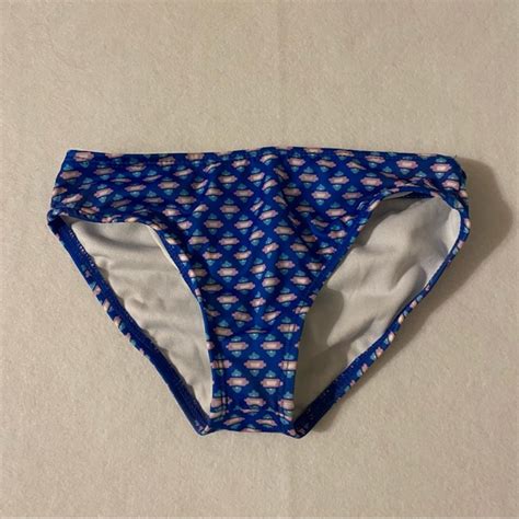 Gymboree Swim Gymboree Bikini Small 56blue White Polka Dots Girls