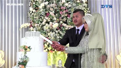 Potong Kue Wedding Wilis Dan Andi Endang Makeup Youtube