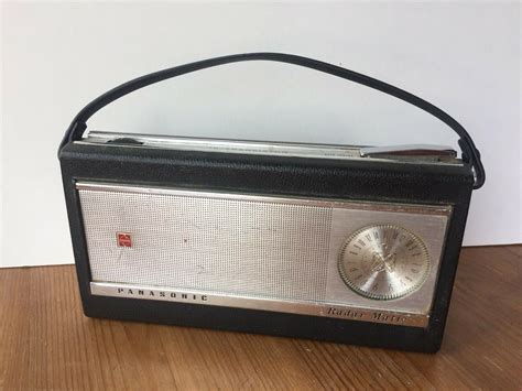 Vintage Panasonic Radar Matic R Am Transistor Radio Tested