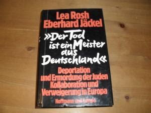 Der Tod Ist Ein Meister Aus Deutschland Rosh Lea J Ckel Buch