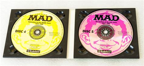 Totally Mad Magazine 7 Cd Rom Collection Win 9598 1999 Bonus Mad