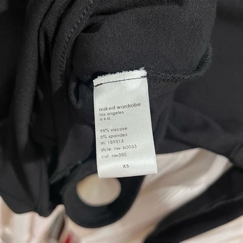 Naked Wardrobe Tops Naked Wardrobe Black Bodysuit Poshmark