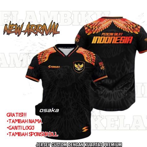 Jual Jersey Pencak Silat Custom Baju Kaos Pencak Silat Terbaru Ipsi