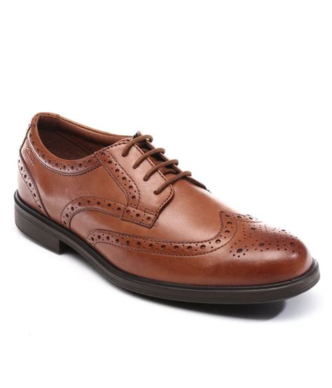 Clarks Tan Formal shoes Price in India- Buy Clarks Tan Formal shoes ...