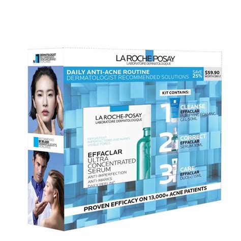 La Roche Posay Effaclar Serum Routine Set Guardian Singapore