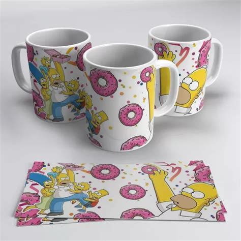 Caneca Simpsons Homer Personalizada De Porcelana Parcelamento Sem Juros