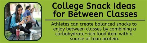 Best College Snacks Easy Ideas For Athletes Nutrition By Mandy