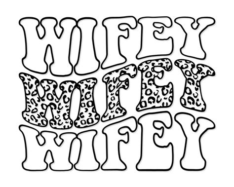 Wifey Svg Leopard Wifey Svg Stacked Wifey Svg Cheetah Wifey Etsy