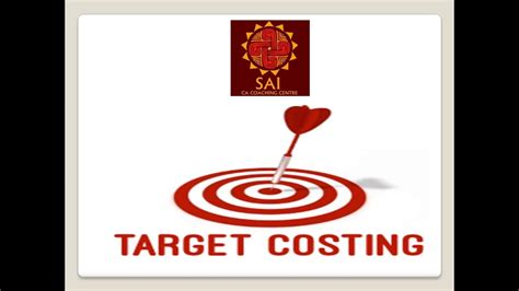 Target Costing Phatafut Videos By CA M S Swaminathan SCMPE CA Final Ch