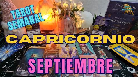 Horóscopo Capricornio 2023 Amor Tarot Capricornio Amor septiembre