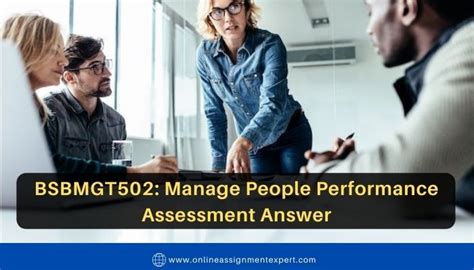 BSBMGT502 Manage People Performance Assessment Answer