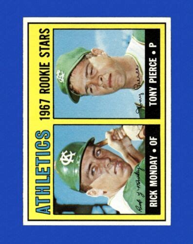 1967 Topps Set Break 542 Rick Monday NM MT OR BETTER GMCARDS EBay