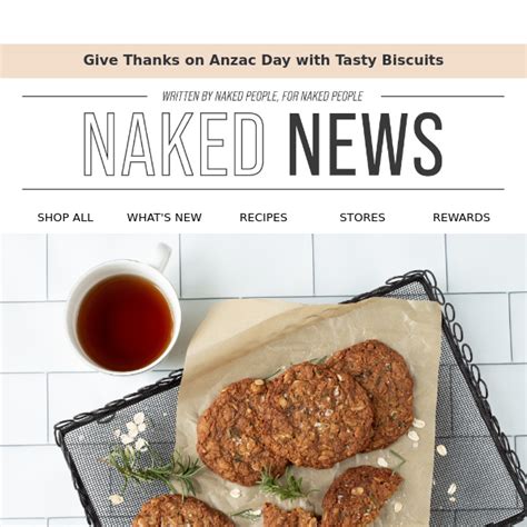 Anzac Biscuits Bake To Celebrate This Day Naked Foods