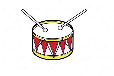 The Best Drawing Of Drums Easy Ideas Chicica