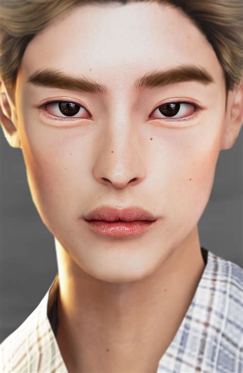 Poyopoyo Male Nose Presets Set The Sims Skin Sims Sims Cc Eyes