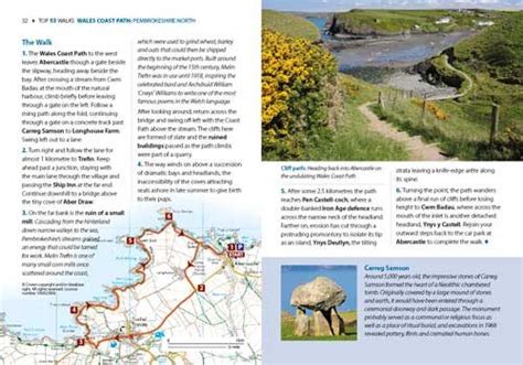 Top 10 Walks Wales Coast Path Pembrokeshire North Northern Eye Books