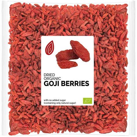 Organic Dried Goji Berries Buy Online Nuturally