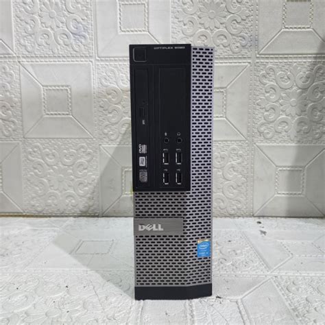 Jual Pc Dell Optiplex 9020 Sff Core I7 4770 Ram 16gb Ssd 256gb Dvd Slim Like New Shopee Indonesia