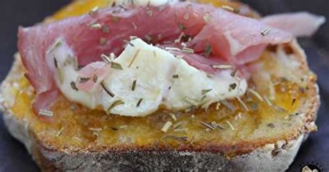 Crostini Abricot Jambon Fromage De A Prendre Sans Faim Et Ses Recettes