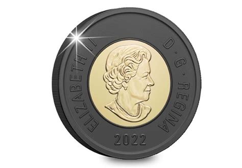 2022 Canada Two Dollar Toonie Roll 2 BU Honouring Queen Elizabeth II