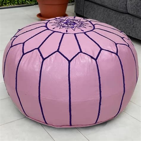 Moroccan Pouf Pink Glamour Boundarieswithinnovationbreaking