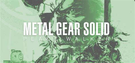 Metal Gear Solid Peace Walker Steamgriddb