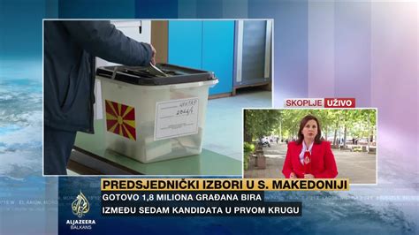 Predsjendički izbori u S Makedoniji Do 15 sati glasalo 34 96 posto