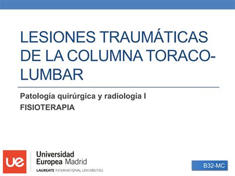 SOLUTION Pqri 34 Lesiones Traum Ticas Columna Toracolumbar Studypool