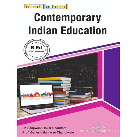 Mgkvp Rtmnu Contemporary Indian Education Book In English For B Ed Nd