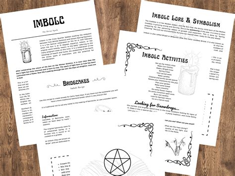 Printable Grimoire Pages Build Your Own Grimoire Book Of Shadows The