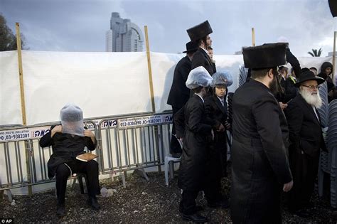 Ultra Orthodox Jewish Wedding In Israel Sees Thousands Of Guests Gather