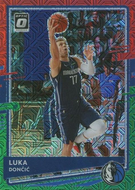 Luka Doncic 2020 Optic 86 Choice Red Green Price Guide Sports Card