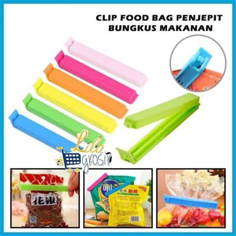 Jual Penjepit Kemasan Snack Jepit Makanan Plastik Cemilan Jepitan Snek