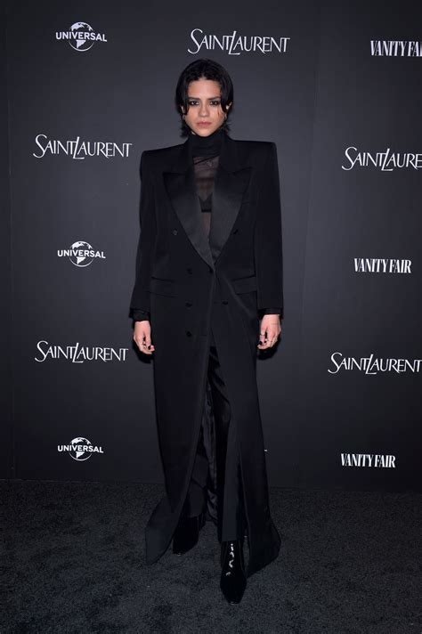 Celebrities Brought Their Chicest Fashion To Saint Laurent S Pre Oscars