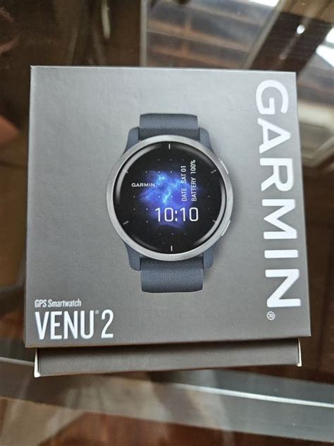 GARMIN Venu 2 Pametni Sat 2 45mm Silver Blue Granite